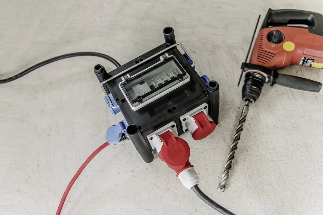 B-Ware Brennenstuhl Cee Stromverteiler 1153690200 400 V 16 A Baustromverteiler Strom