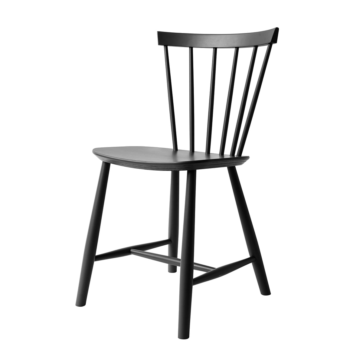 B-Ware Fdb Møbler   J46 Stuhl Buche Schwarz Möbel Sitzmöbel Stühle Sessel Essstuhl H379 - 5715054012279