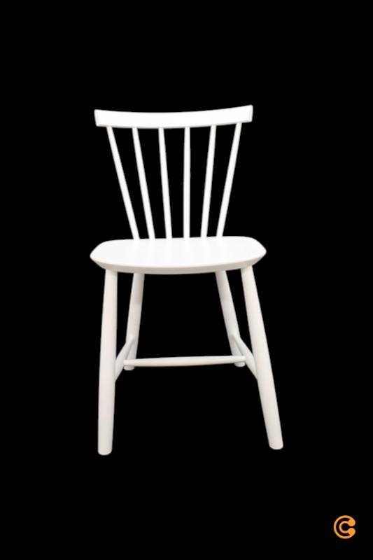 Fdb Møbler   J46 Stuhl Sitzmöbel Möbel Wohnzimmerstuhl Weiß Siehe Text/Foto B-Ware