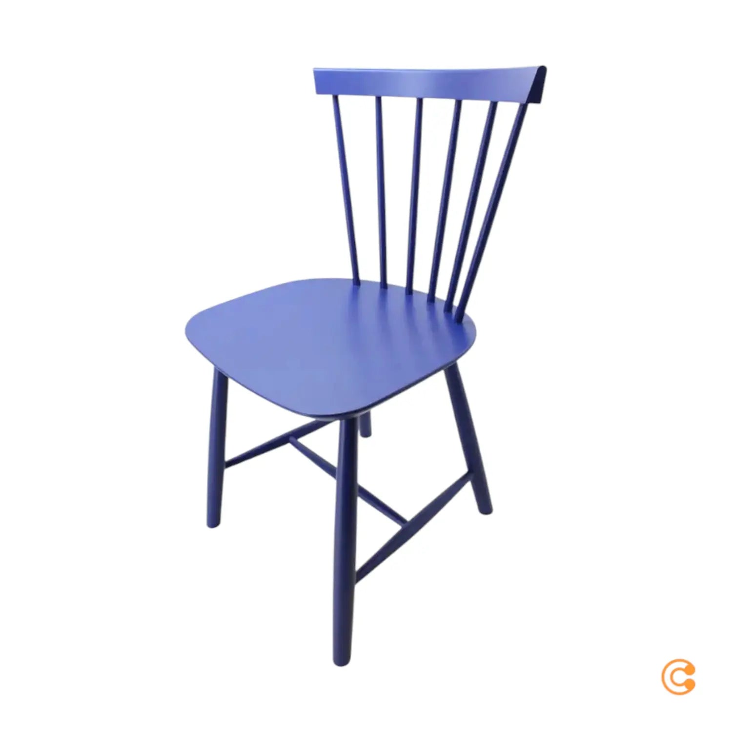 B-Ware Fdb Møbler Stuhl Esszimmerstuhl J46 Buche Dunkelblau Nordic Swan Siehe Text/Foto - 5715054012361