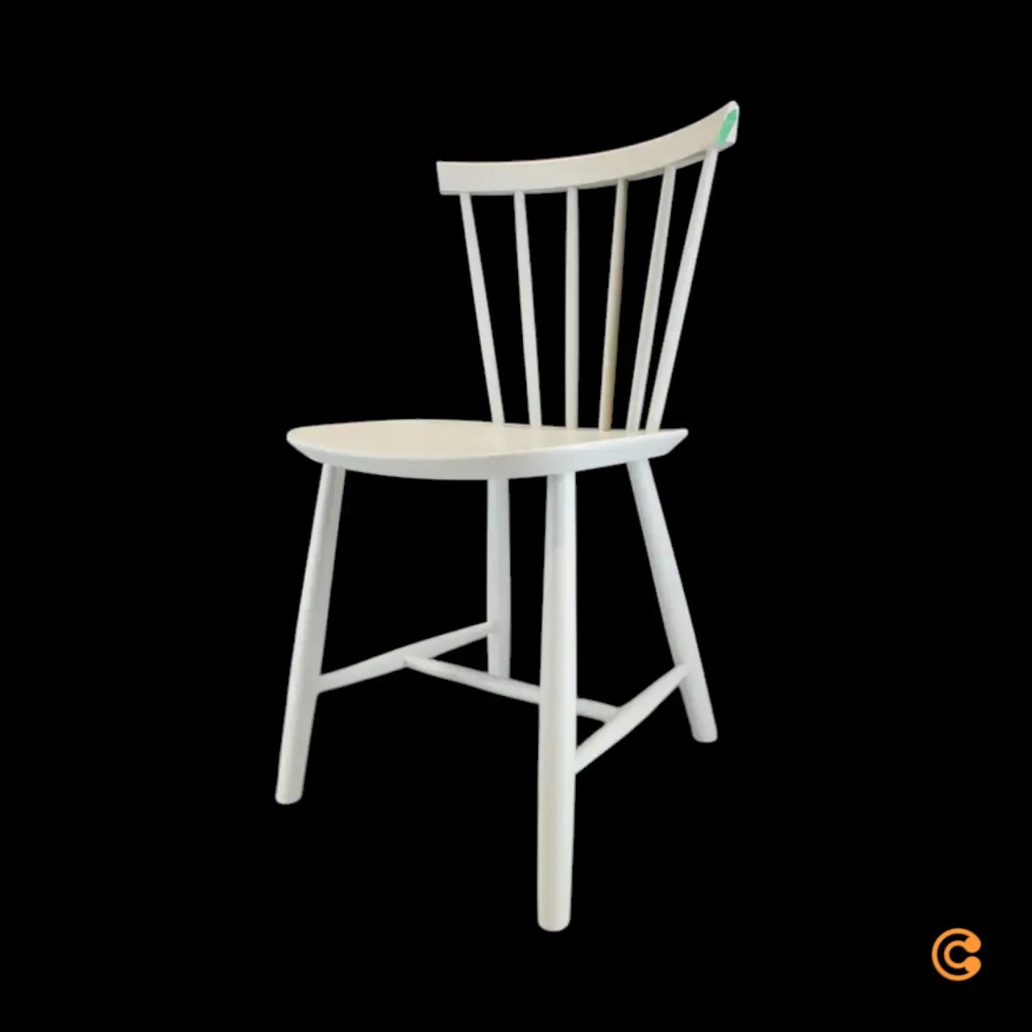 B-Ware Fdb Møbler Stuhl Sitzmöbel Esszimmerstuhl Buche Braun 80 Cm Siehe Text/Foto - 5715054012415