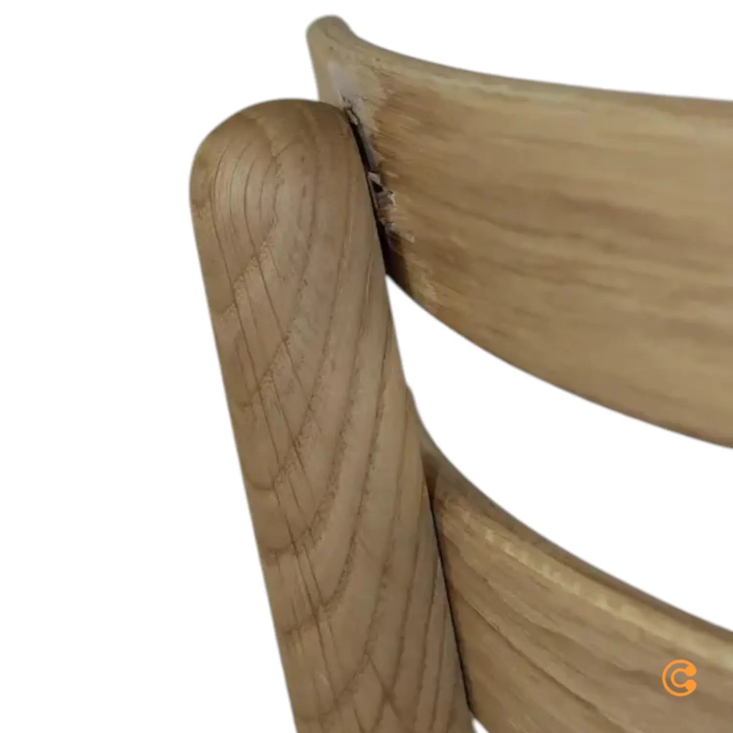 C-Ware Fdb Møbler J48 Stuhl Eiche Matt Lackiert Holzstuhl Küchenstuhl Siehe Text/Foto - 5700381147121