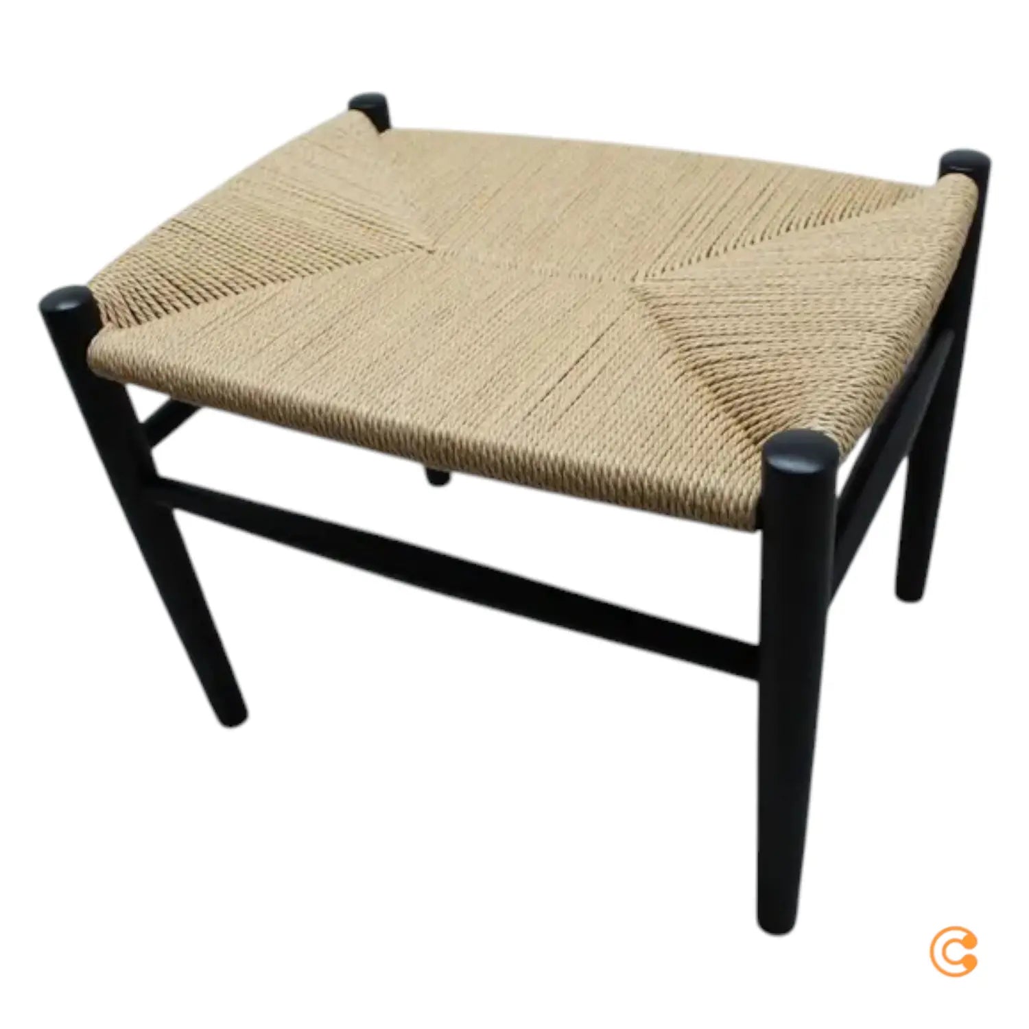 B-Ware Fdb Møbler J83 Buche Lackiert/Naturgeflecht Hocker Sitzhocker Siehe Text/Foto - 5700381813668