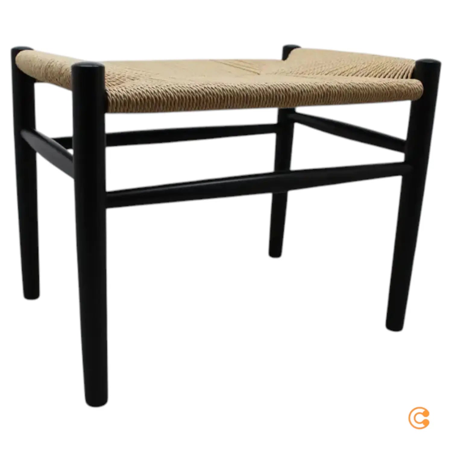 B-Ware Fdb Møbler J83 Buche Lackiert/Naturgeflecht Hocker Sitzhocker Siehe Text/Foto - 5700381813668