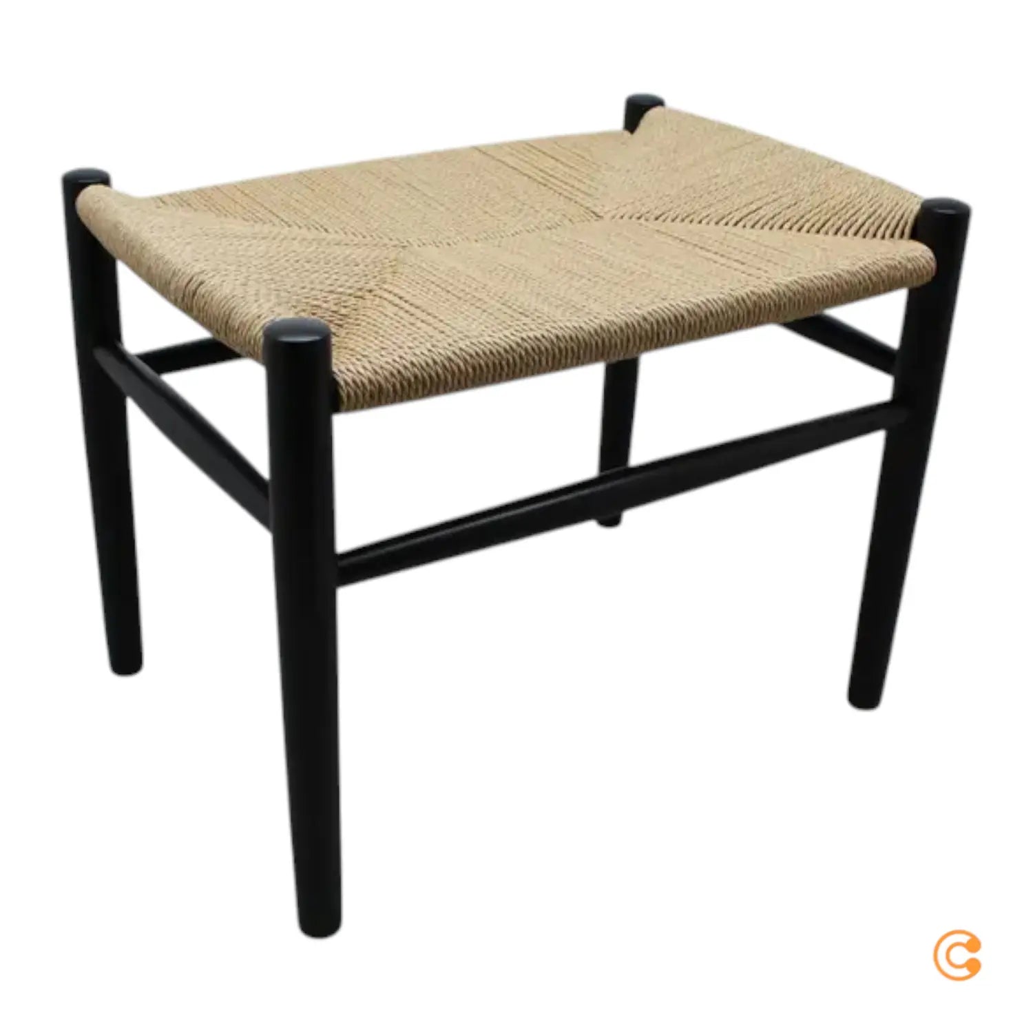 B-Ware Fdb Møbler J83 Buche Lackiert/Naturgeflecht Hocker Sitzhocker Siehe Text/Foto - 5700381813668