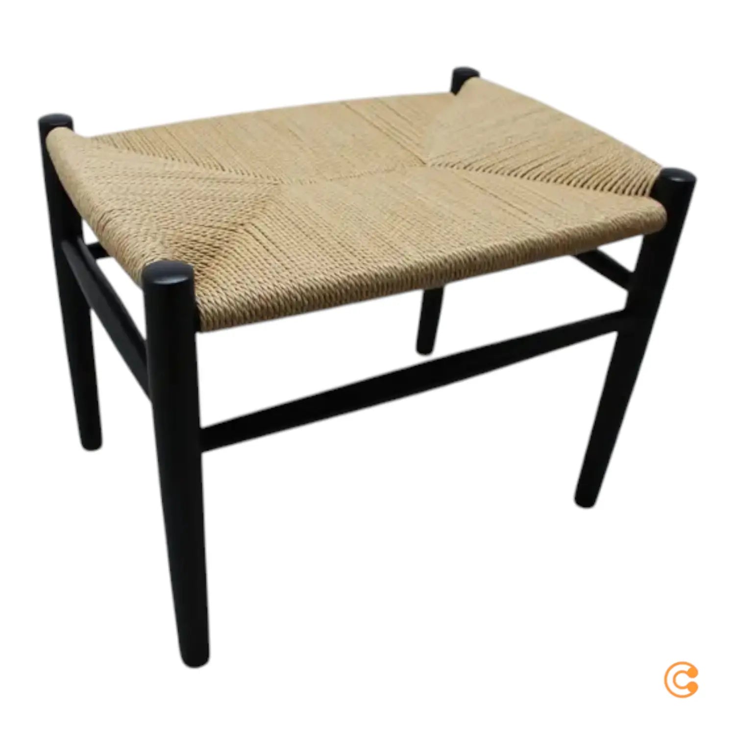 B-Ware Fdb Møbler J83 Buche Lackiert/Naturgeflecht Hocker Sitzhocker Siehe Text/Foto - 5700381813668