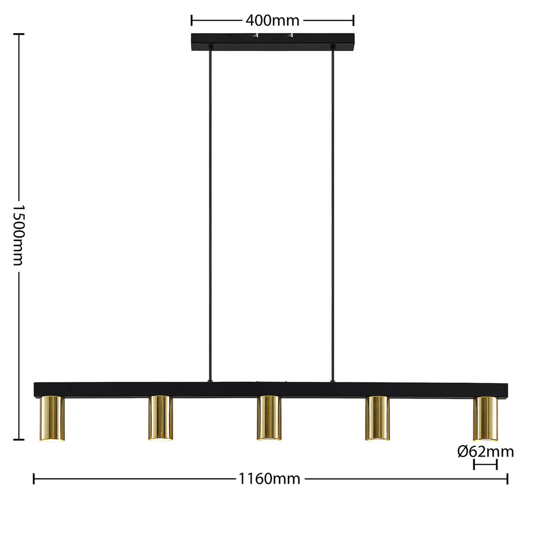 Lindby Baliko Hängeleuchte Deckenlampe Pendelleuchte Pendelleuchte Leuchte G344 B-Ware - 4251911706451