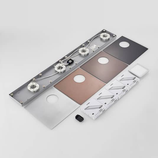 Lindby Upari Led Deckenlampe Deckenlampe Lampe Leuchte 4 Flammig Lang B-Ware - 4251911713701