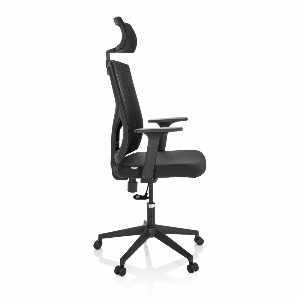 hjh OFFICE Bürostuhl Drehstuhl BRETON B schwarz Schreibtisch Netzstoff Computer