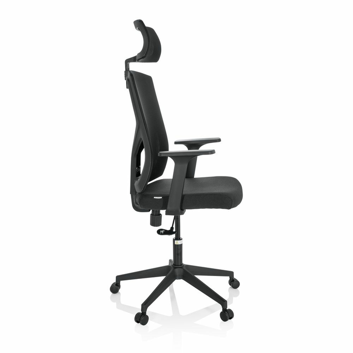 hjh OFFICE Bürostuhl Drehstuhl BRETON B schwarz Schreibtisch Netzstoff Computer
