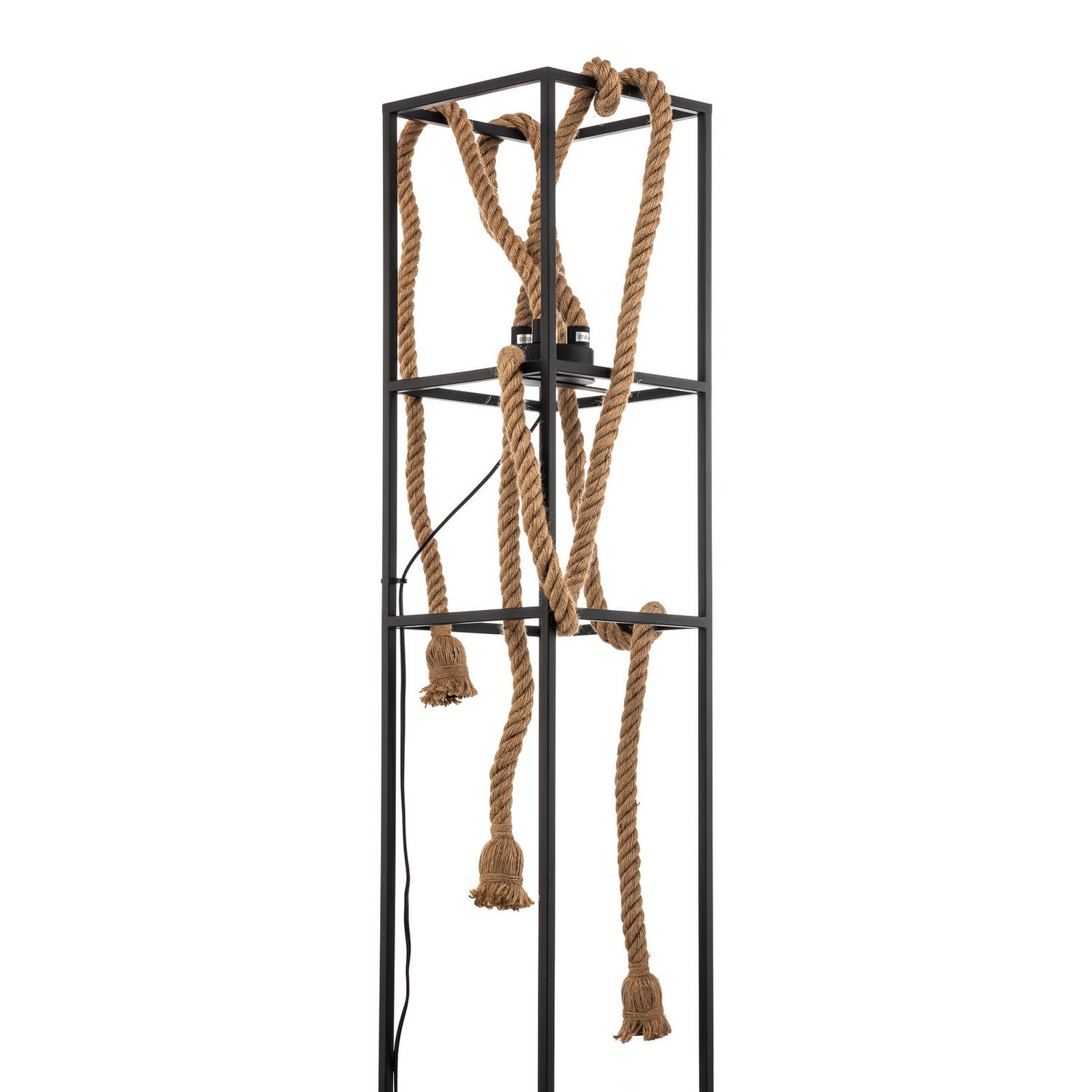 Lucande Vlados Design Stehlampe Käfig Stehlampe Stehleuchte Lampe Leuchte Spot B-Ware - 4251911751529