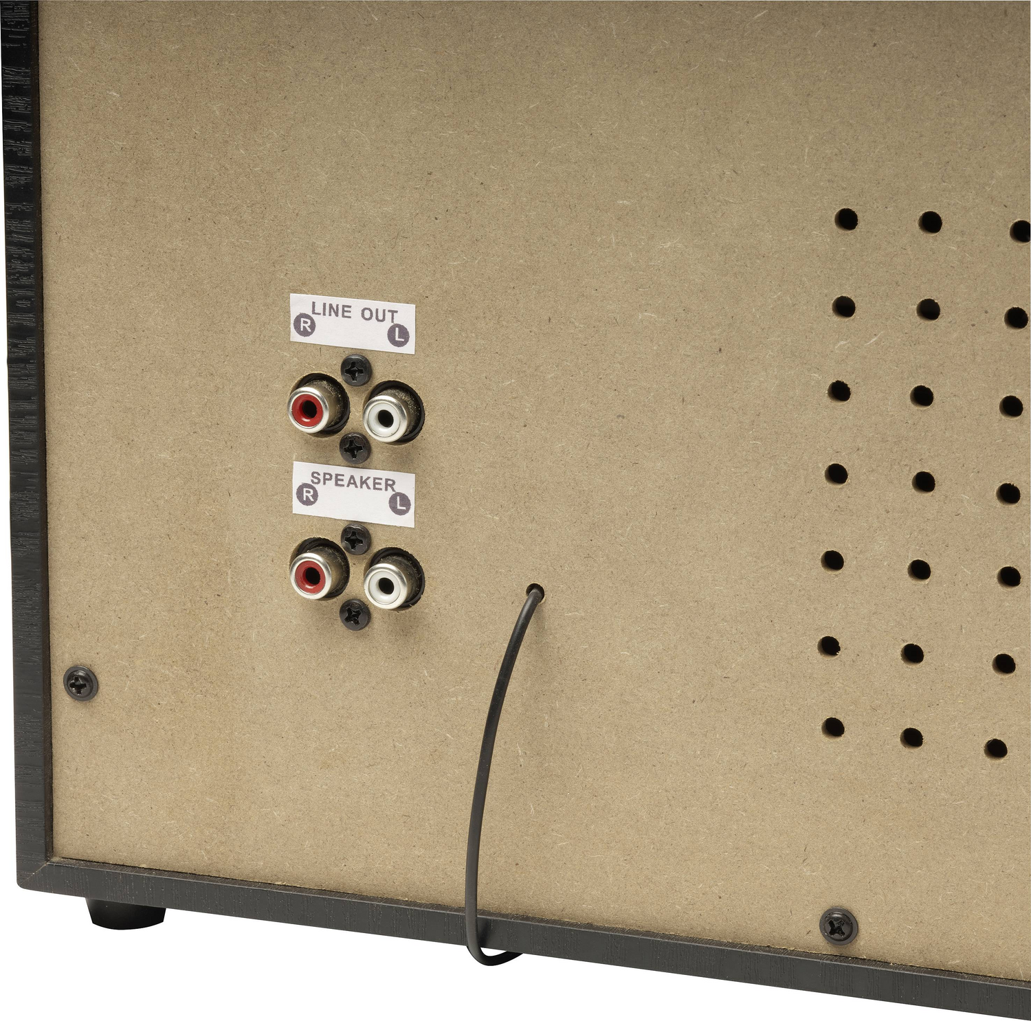 Système stéréo Denver Milliarden 166 DAB+, platine vinyle, carte SD, radio FM, fonction d'enregistrement USB (produit d'occasion).