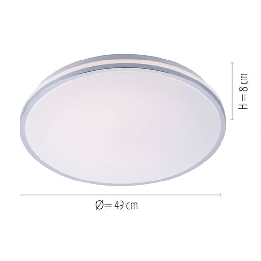 B-Ware Leuchten Direkt Isabell Led Deckenlampe Deckenlampe Lampe Leuchte Weiß Chrom