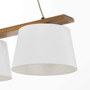 B-Ware Euluna Hängeleuchte Sweden Hängelampe Deckenlampe E27 Dreiflammig Eiche Rusti758