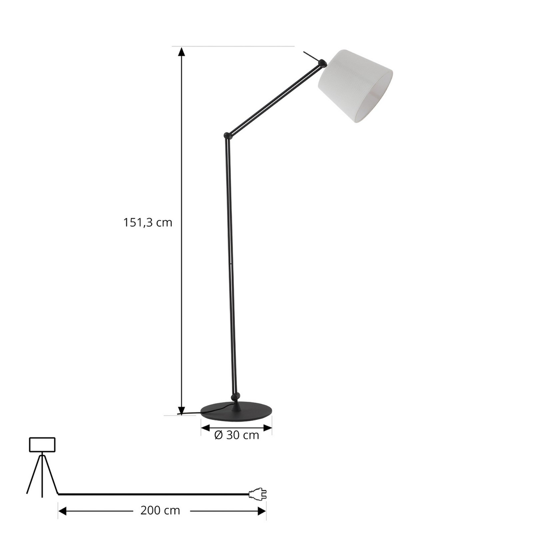 Lucande Caelia Stehleuchte Stehlampe Leuchte Lampe Standleuchte Standlampe