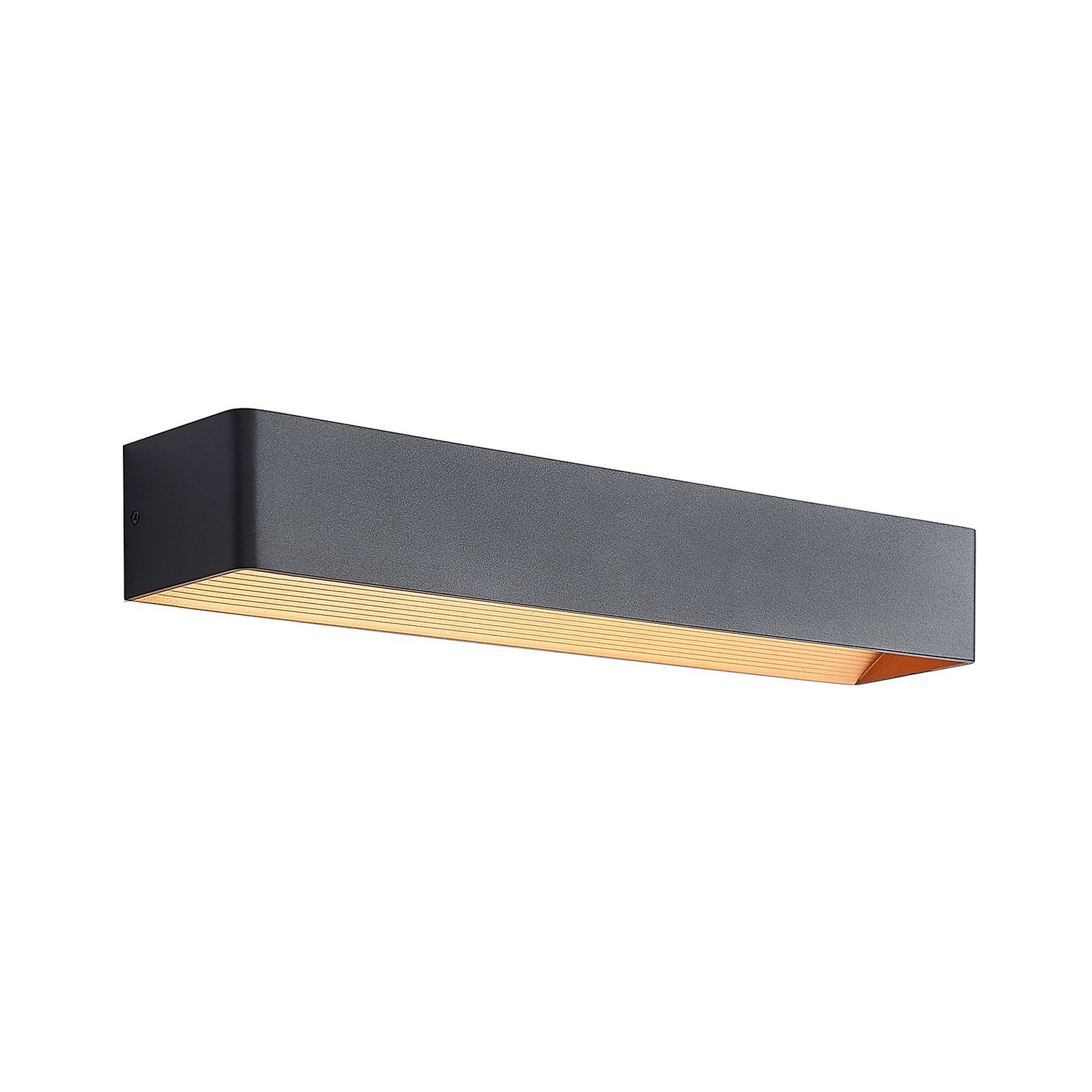 Applique murale LED Arcchio Karam, lampe murale, éclairage, lampe de couloir, 53 cm, noir