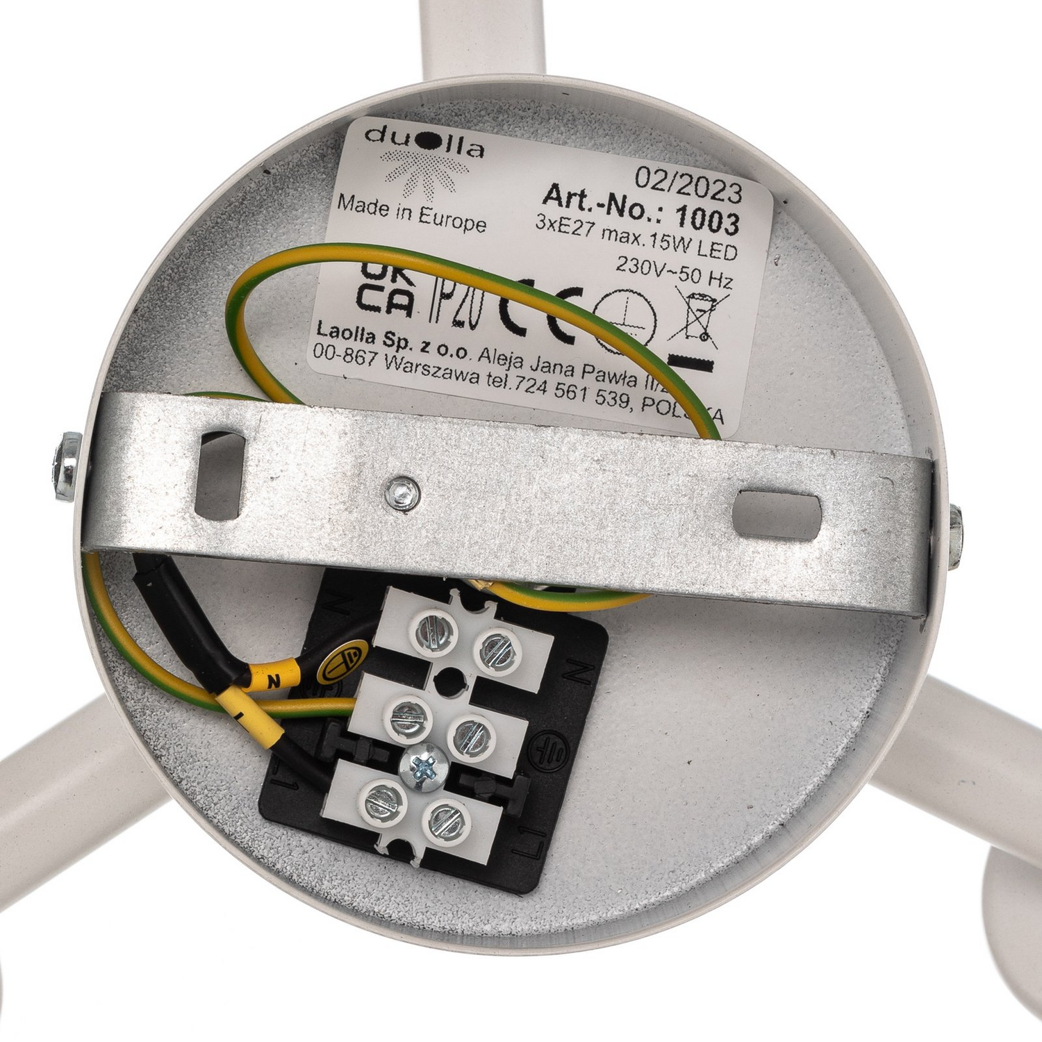 B-Ware Duolla Deckenlampe Boho Deckenlampe Deko Deckenlicht E27 ø 60 Cm Ecru Jute