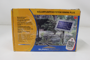 B-Ware Esotec Rimini Plus Solar Pumpenset Solarpumpe Akkuspeicher Teichpumpe 175 L/H160