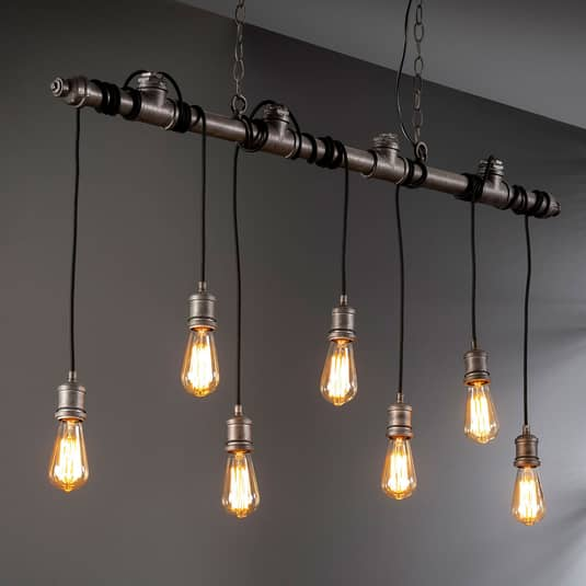 Hängeleuchte Plumblight Lampe Deckenlampe Deckenleuchte Siebenflammig E27 B-Ware - 8713244072543