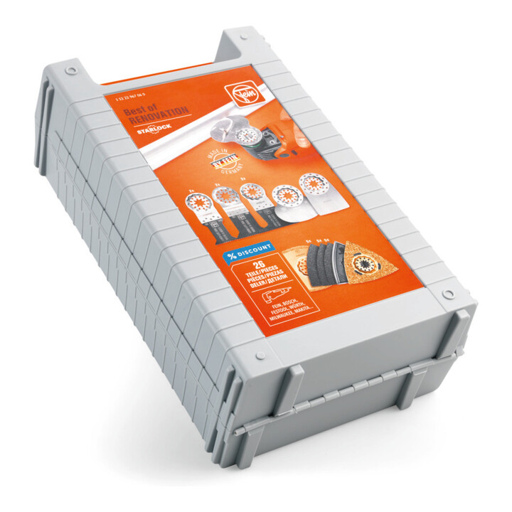 Fein Set Zubehör Multitool Renovierung 26teilig Starlock Kompatibel Multitool  B-Ware - 4014586440507