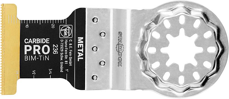 B-Ware Fein Tauchsägeblatt Blatt Multimaster Mehrfarbig 32mm 45mm E Cut Carbide Pro - 4014586427799