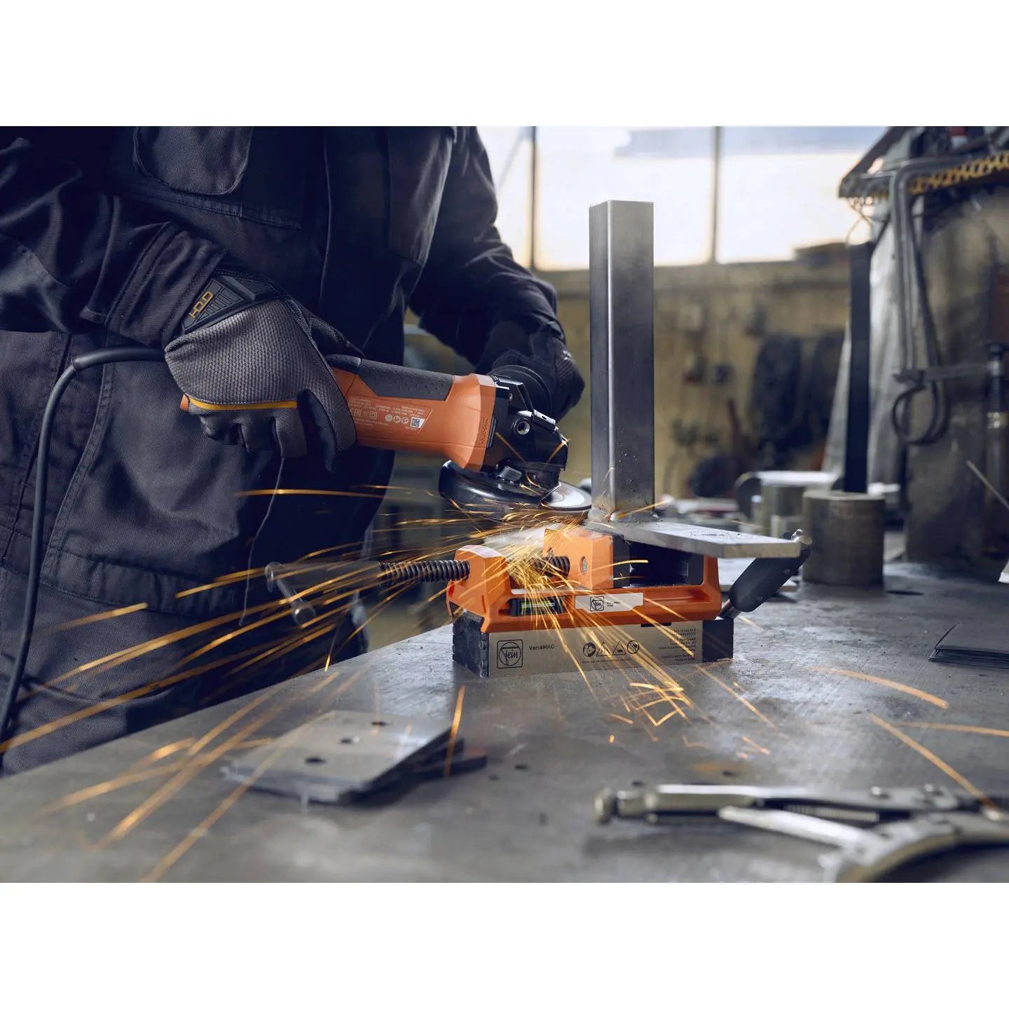 B-Ware Fein Schraubstock Maschinenschraubstock Magnet Versa Mag Set Permanentmagnet - 4014586896564