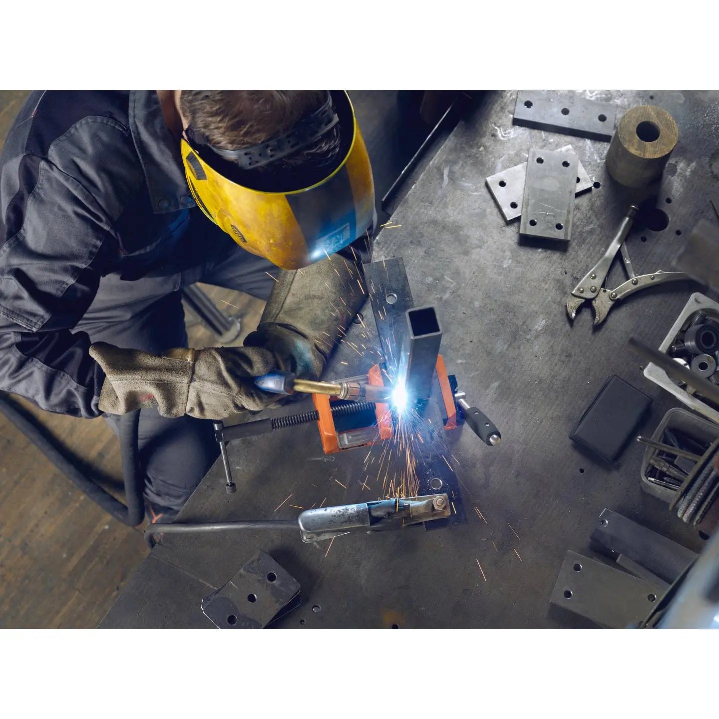 B-Ware Fein Schraubstock Maschinenschraubstock Magnet Versa Mag Set Permanentmagnet - 4014586896564