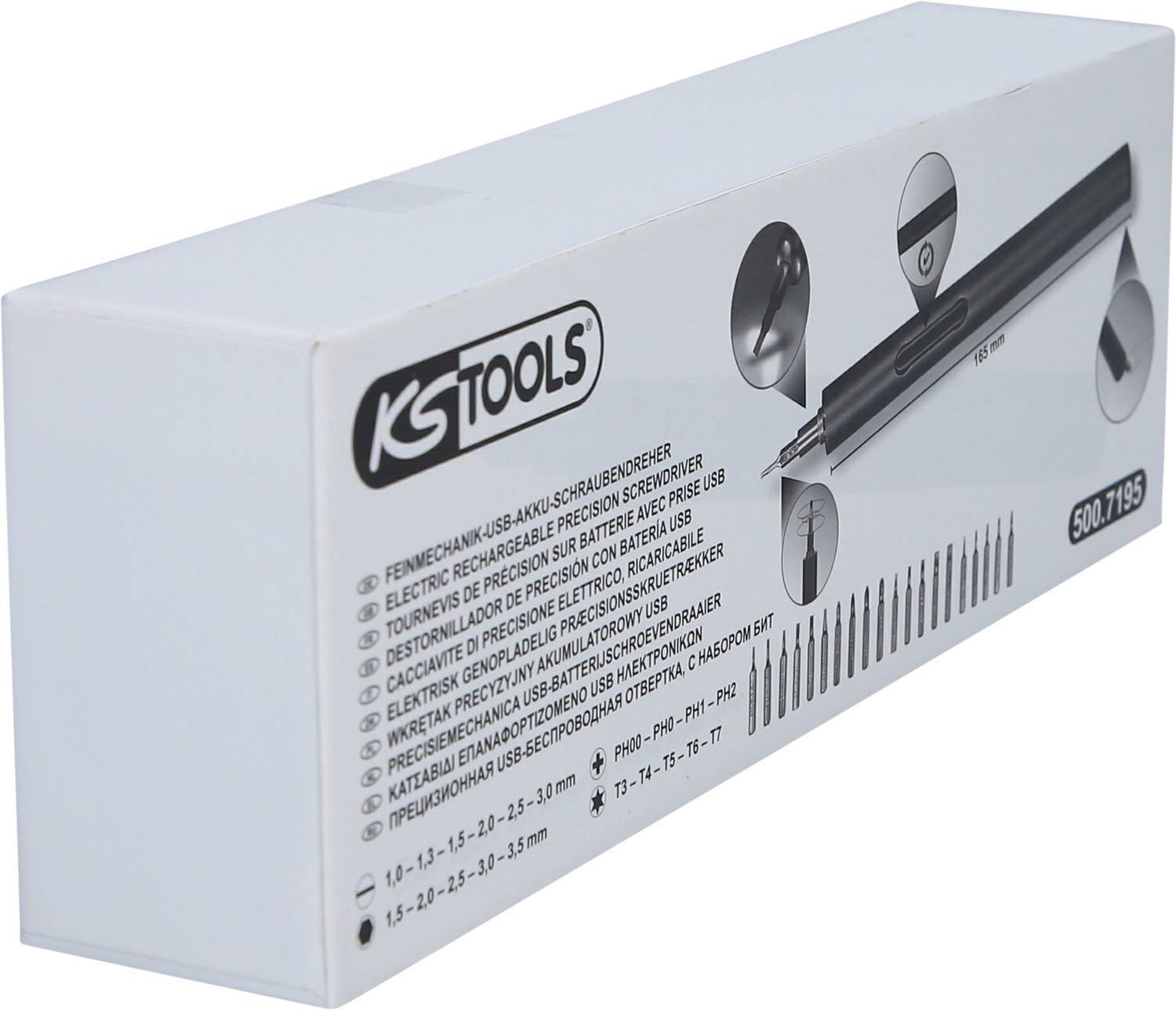 B-Ware Ks Tools 500.7195 Akku Schraubendreher  3.7 V 0.26 Ah Li Ion Akkuschrauber - 4042146846919