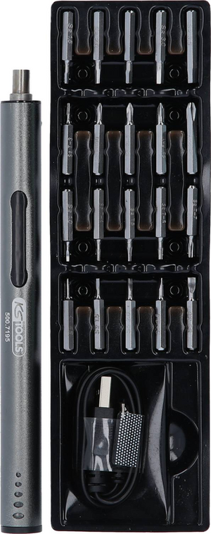 B-Ware Ks Tools 500.7195 Akku Schraubendreher  3.7 V 0.26 Ah Li Ion Akkuschrauber