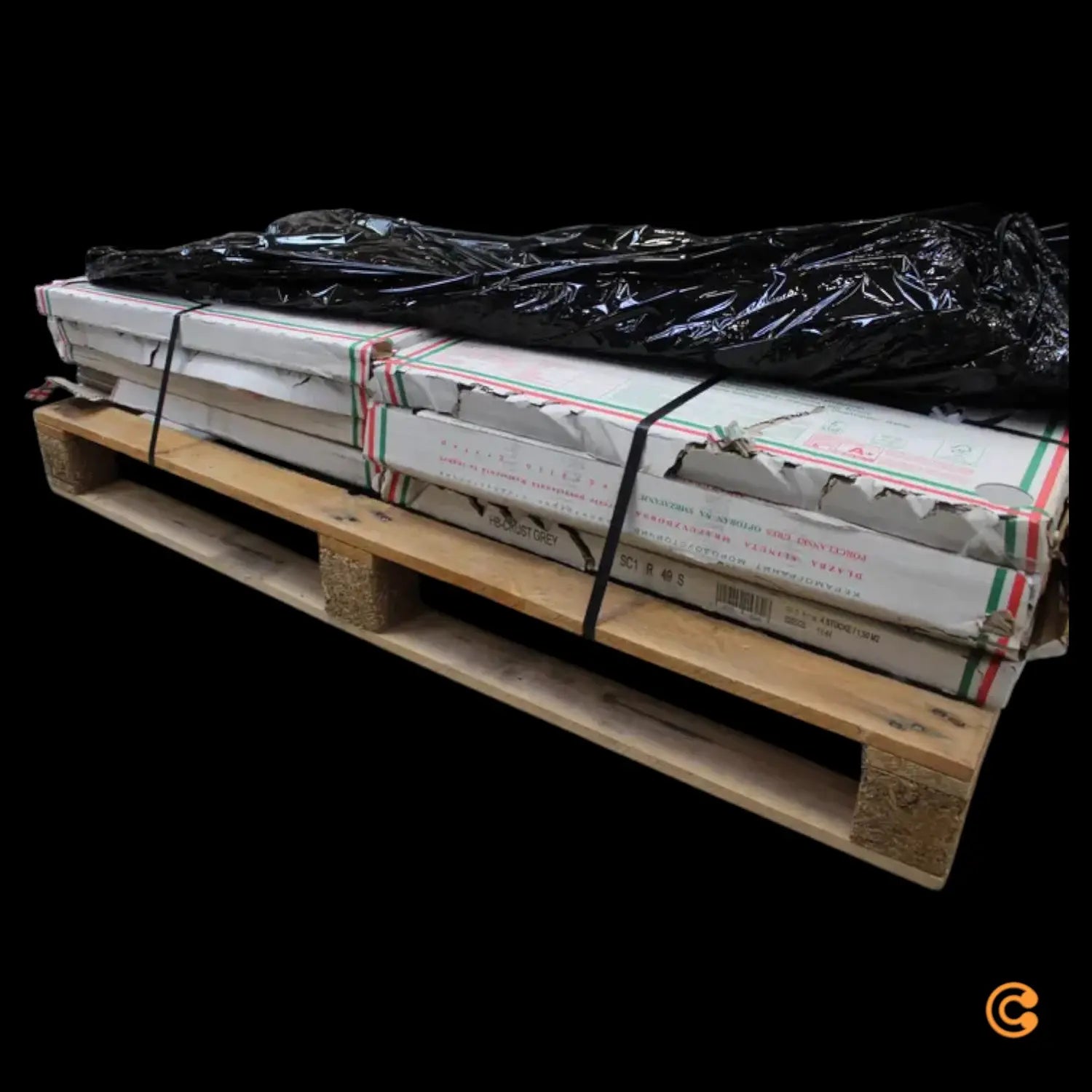 B-Ware Feinsteinzeug Wand  Und Bodenfliese Fliese Crust 61,5 X 61,5 X 0,85 8 Stück - 8022100153808