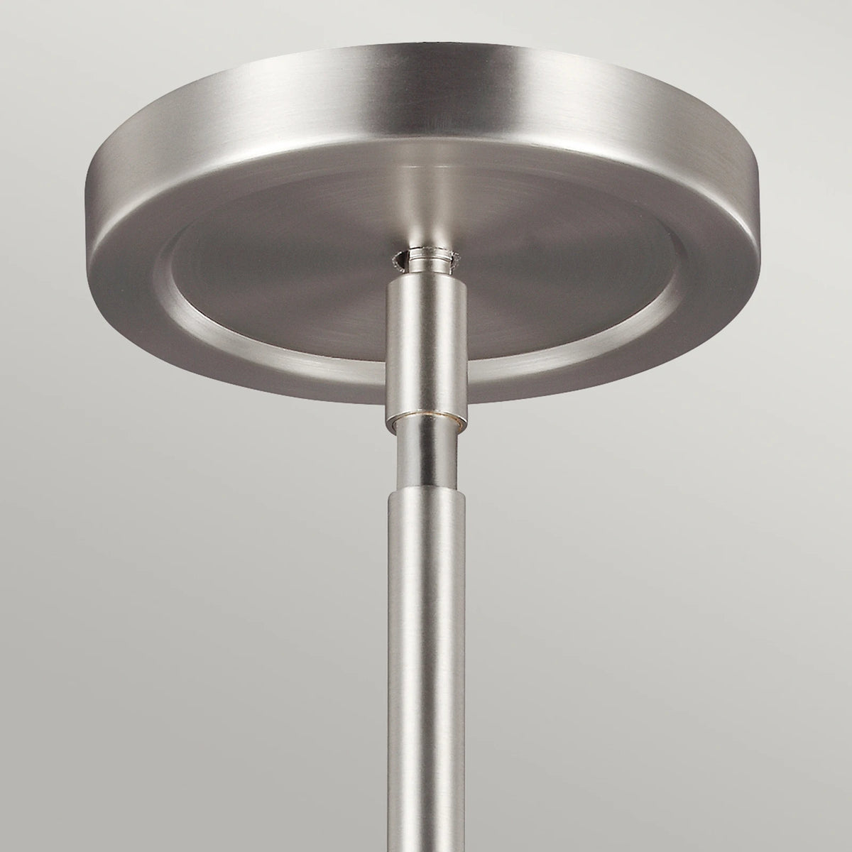 FEISS Hängeleuchte Pendelleuchte Prospect Park nickel chrom Stahl Glas E27 LED - 5024005284512