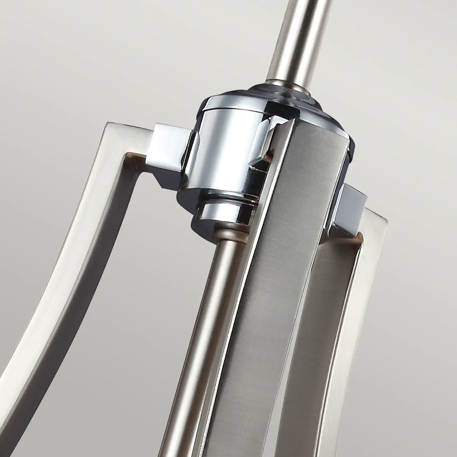 B-Ware Feiss Hängeleuchte Pendelleuchte Prospect Park Nickel Chrom Stahl Glas E27 Led - 5024005284512