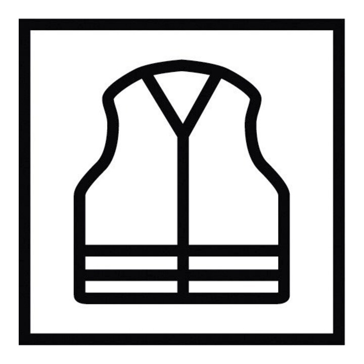 B-Ware Feldtmann Elysee Warnschutzparka Jacke Arbeitskleidung Gelb Marine Größe L En471