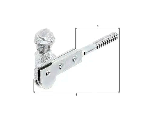Alberts Fensterladen Feststeller Halterung Holzgewinde 120mm 15 Stück B-Ware - 4004338314699