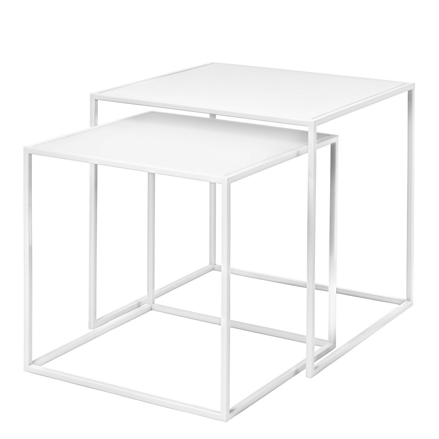 B-Ware Blomus Fera Beistelltisch 2er Set Couchtisch Tisch Sofatisch Loungetisch Weiß - 4008832784460