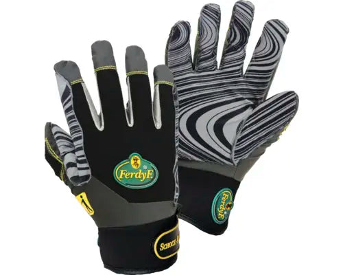 B-Ware Ferdy F Handschuh Arbeitshandschuh Vibrationsschutzhandschuh Grau Schwarz Xl Kurz - 4005781971231