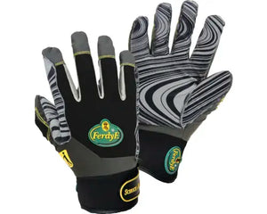 B-Ware Ferdy F Handschuh Arbeitshandschuh Vibrationsschutzhandschuh Grau Schwarz Xl Kurz