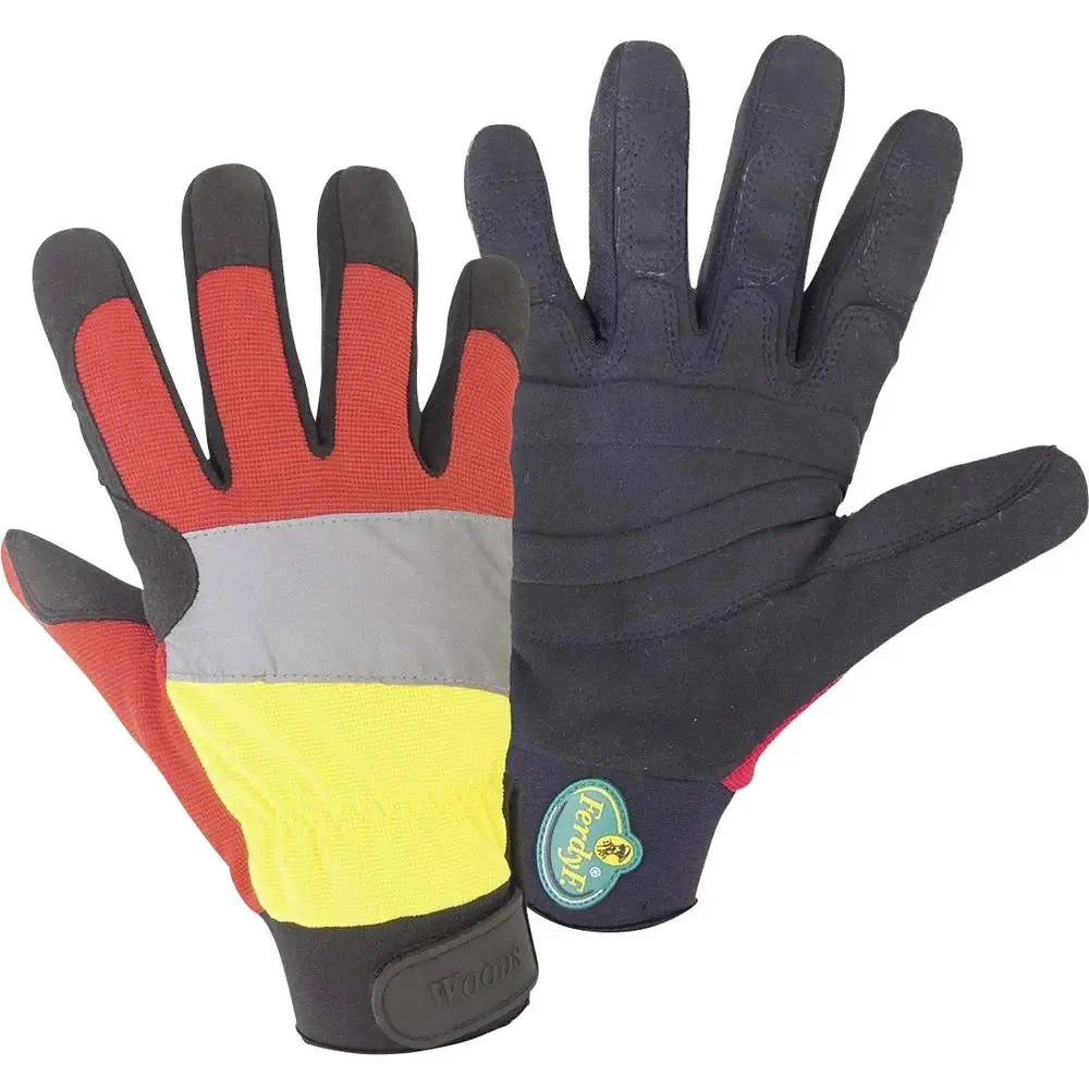 B-Ware Ferdy F Arbeitshandschuhe Handschuhe Woods Schwarz Kunstleder Größe S 1 Paar - 4005781197303