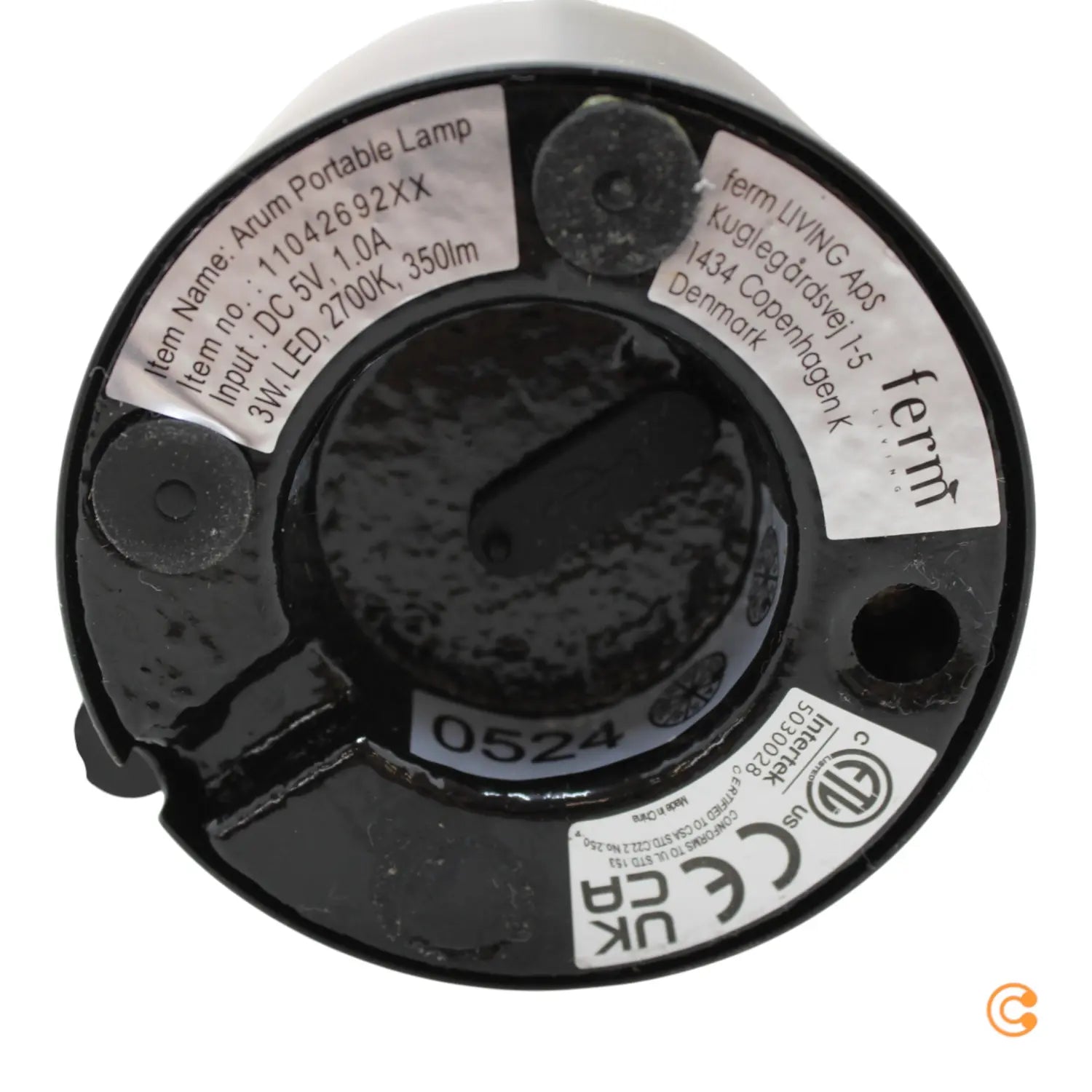 B-Ware Ferm Living Arum Akku Led Tischleuchte Tischlampe Leuchte Lampe Tischlicht - 5704723322696