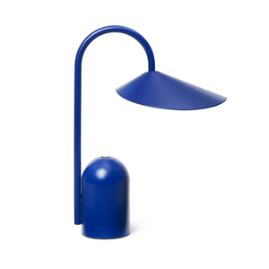 B-Ware Ferm Living Led Tischleuchte Licht Lampe Akku Arum Hellblau