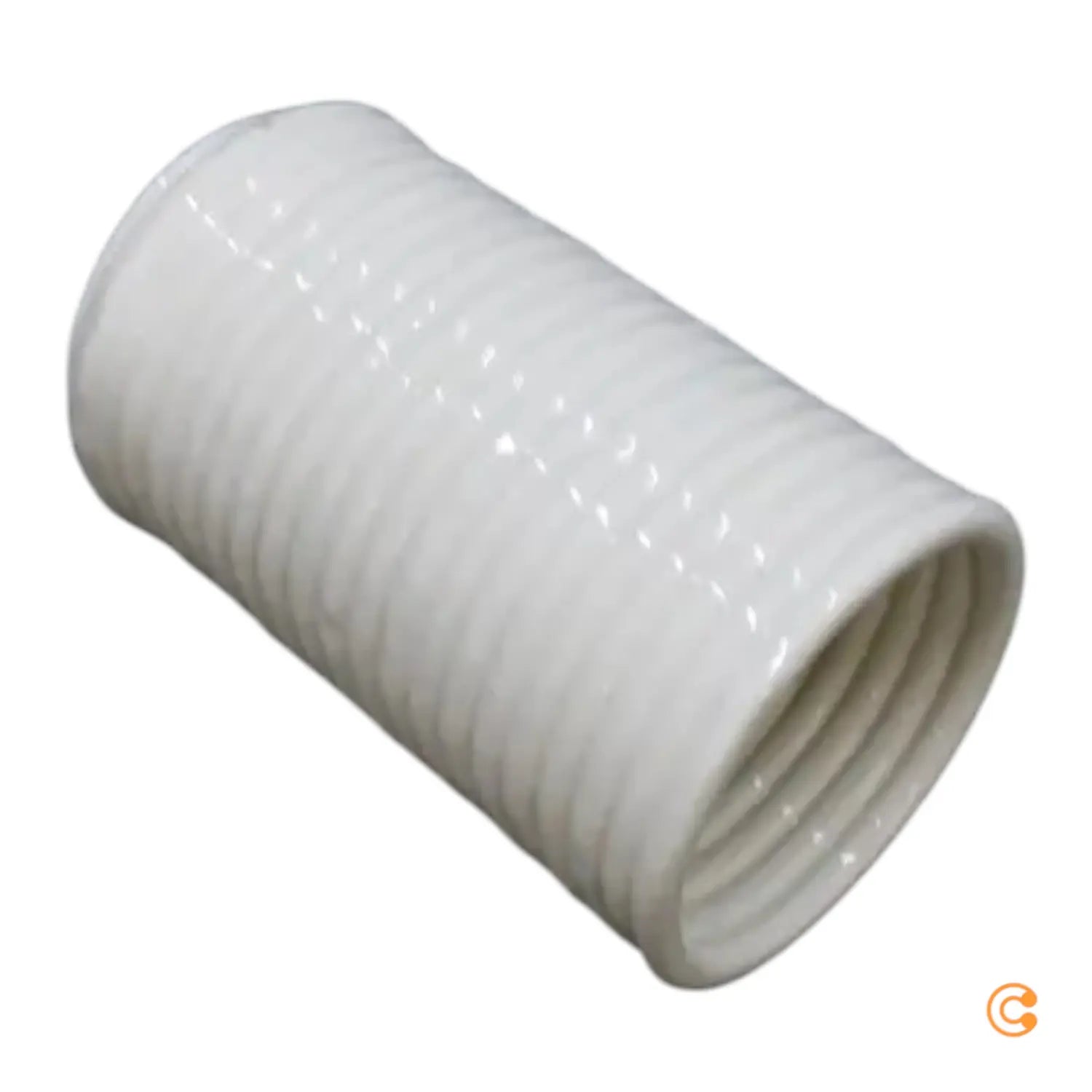 B-Ware Ferm Living Vase Gefäß Keramik Corduroy Vase Off White Siehe Text/Foto - 5704723329091