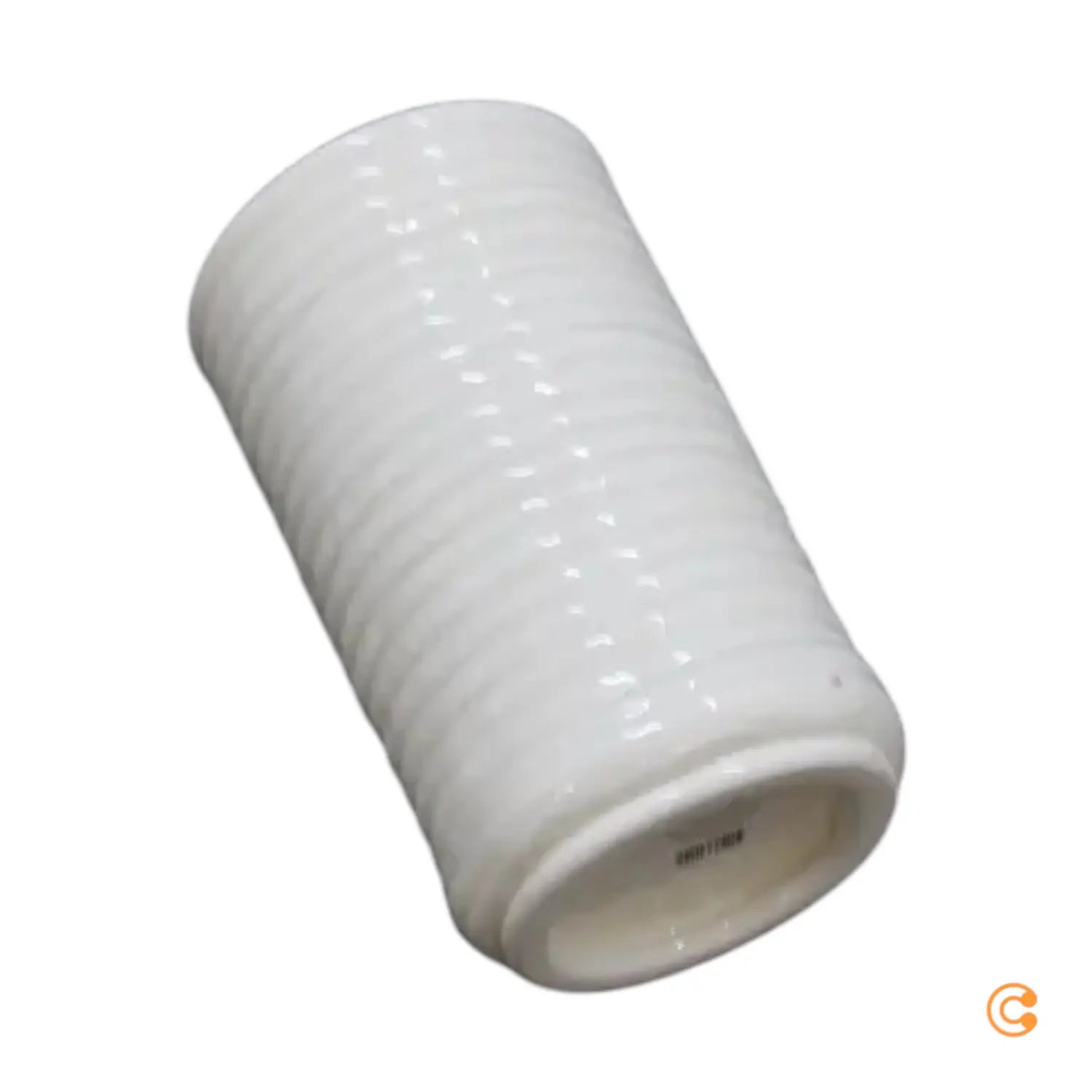 B-Ware Ferm Living Vase Gefäß Keramik Corduroy Vase Off White Siehe Text/Foto - 5704723329091