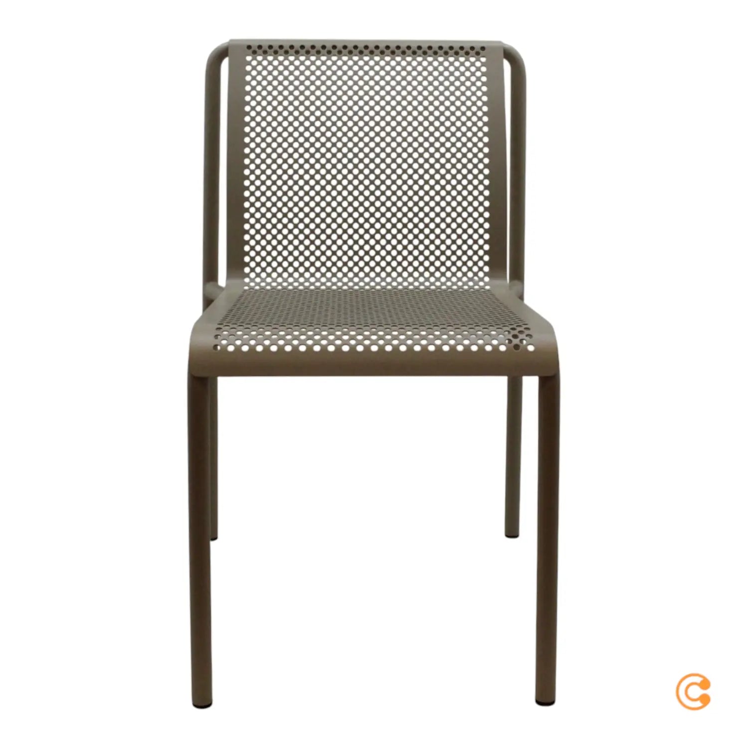 B-Ware Ferm Living Dapple Gartenstuhl Sitzmöbel Stapelstuhl Outdoor Cashmere Beige  - 5704723336396