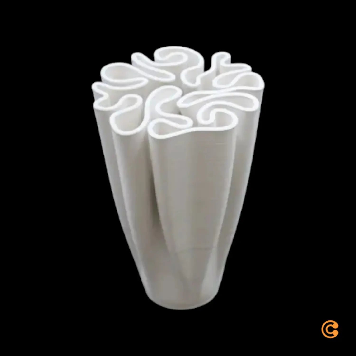 B-Ware Ferm Living   Dedali Vase Off White Blumenvase Dekoration Deko Siehe Text/Foto - 5704723319979