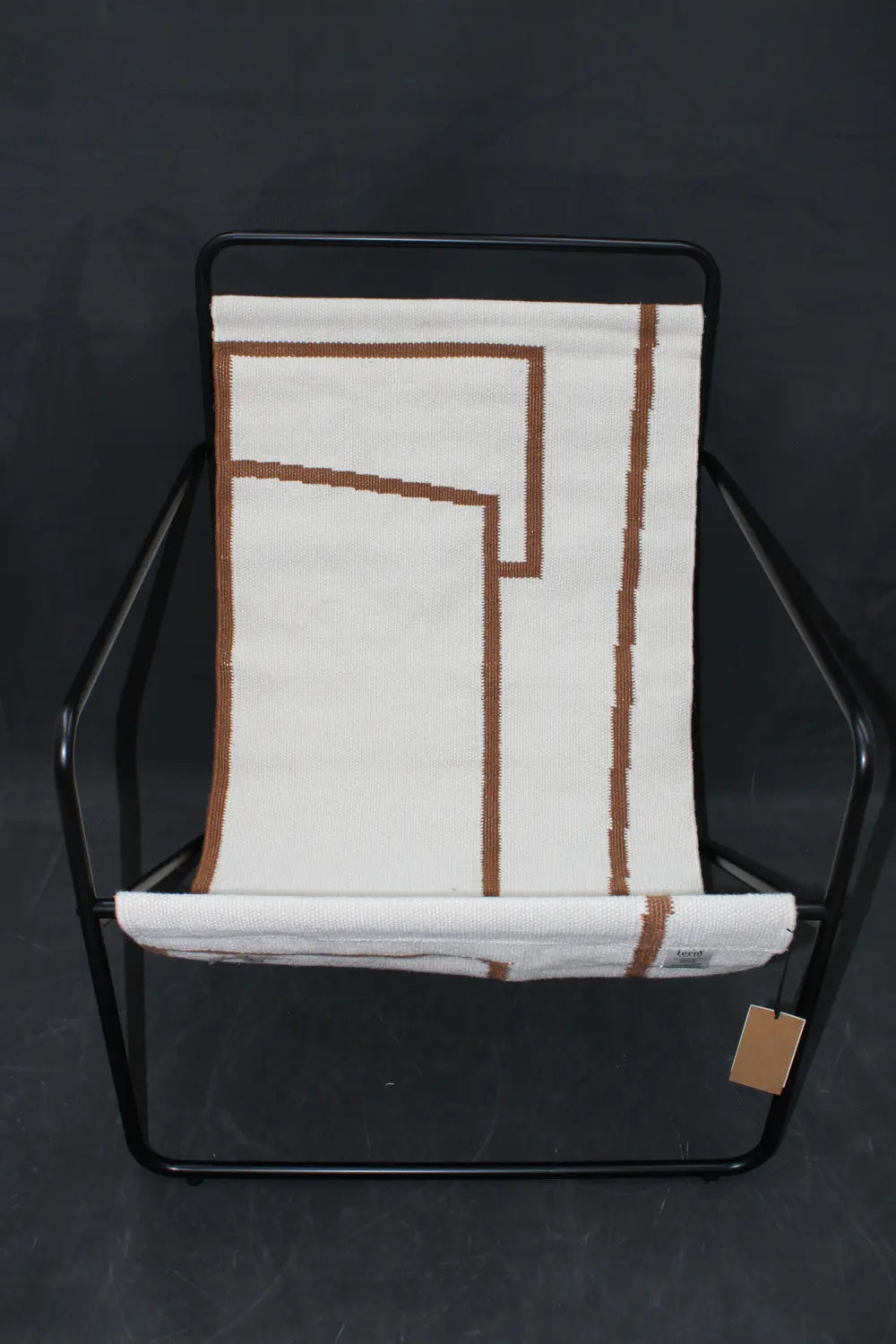 B-Ware Ferm Living Desert Chair Black Shape Sessel Stuhl Loungesessel Relaxsessel