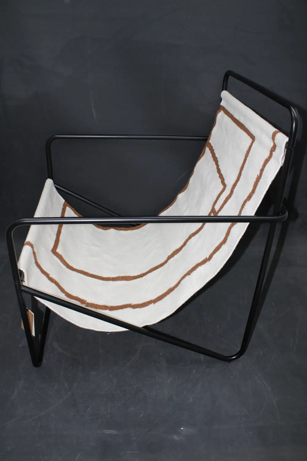 B-Ware Ferm Living Desert Chair Black Shape Sessel Stuhl Loungesessel Relaxsessel