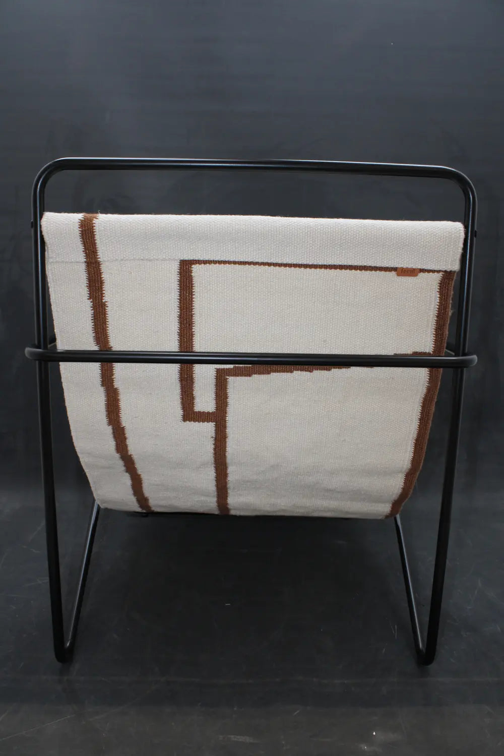 B-Ware Ferm Living Desert Chair Black Shape Sessel Stuhl Loungesessel Relaxsessel