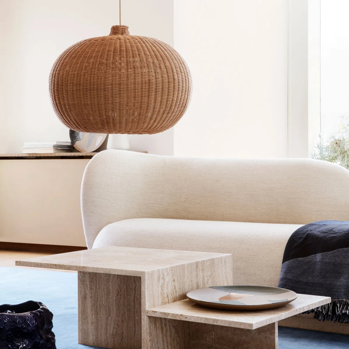 Ferm Living Couchtisch Tisch Wohnzimmertisch Eiche geölt Designmöbel - 5704723353751