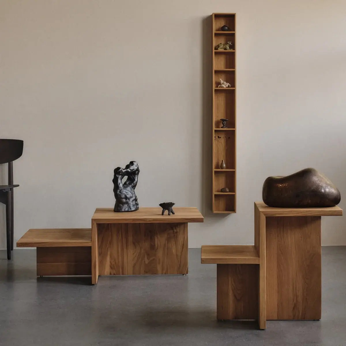 B-Ware Ferm Living Couchtisch Tisch Wohnzimmertisch Eiche Geölt Designmöbel - 5704723353751