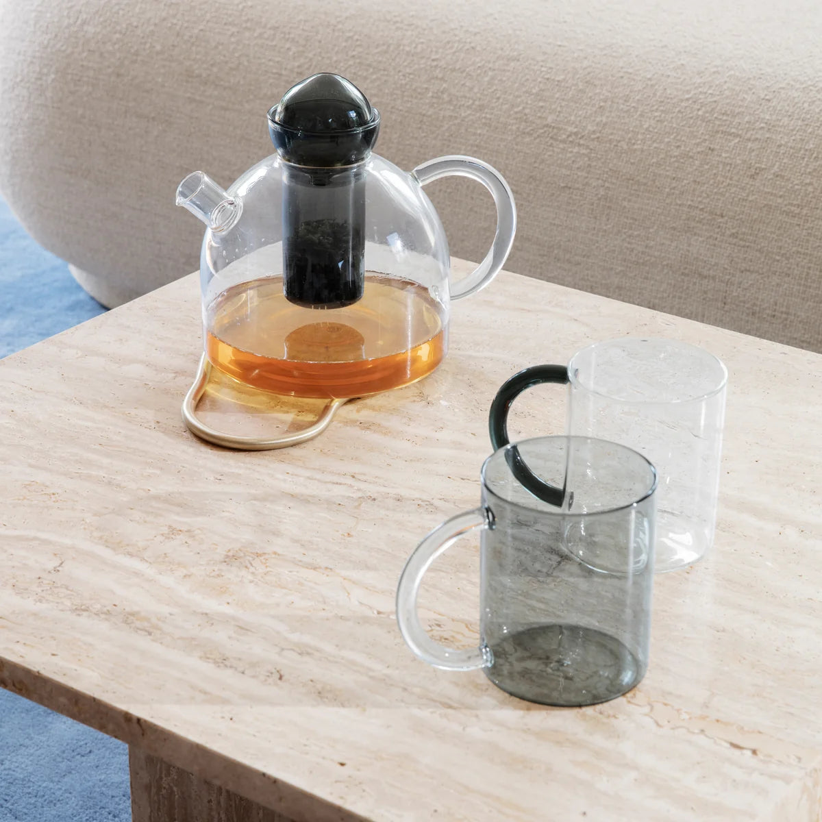Ferm Living Couchtisch Tisch Wohnzimmertisch Eiche geölt Designmöbel - 5704723353751